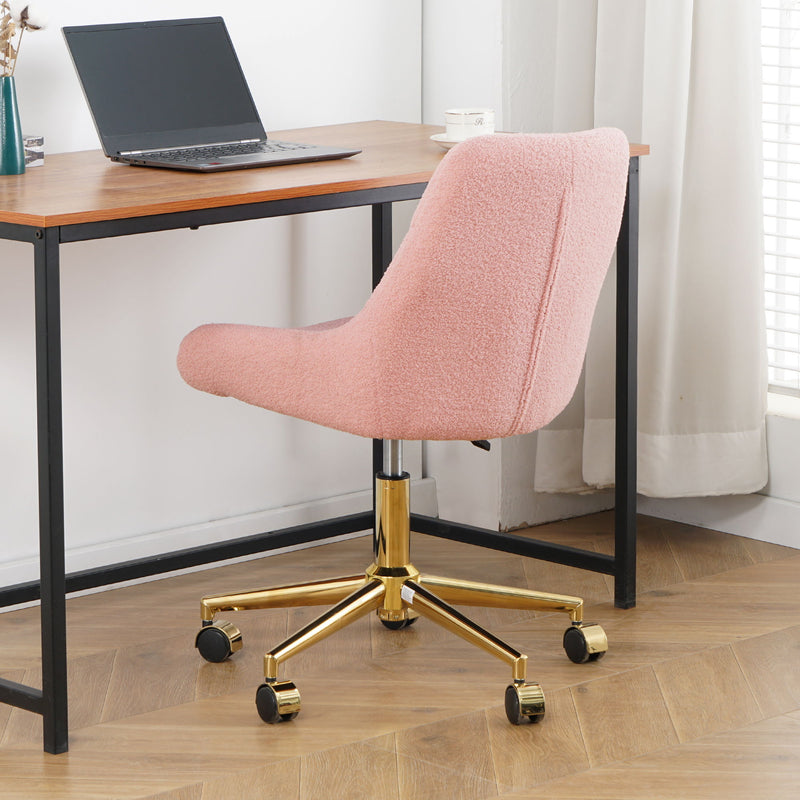 Modern Teddy Velvet Fabric Chair With Gold Plated 5 Claw Legs