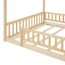 Bed House Bed Frame With Fence
