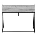 Computer Desk For Home Office, Laptop, Storage Shelves, Marble Look Contemporary & Modern