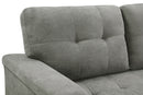 Lucca - Linen Reversible Sleeper Sectional Sofa With Storage Chaise