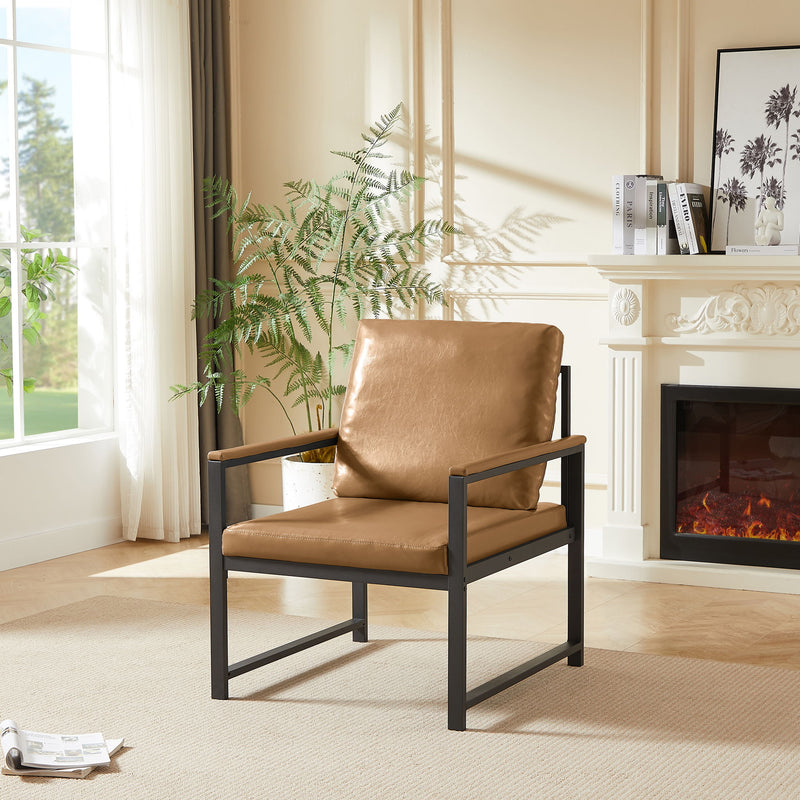 Retro Leisure Accent Chair With Extra Soft Padding