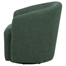 Mossbrook - Fabric Upholstered Swivel Accent Chair