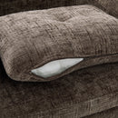 Modern Swivel Barrel Chair With Dual-Layer Cushion