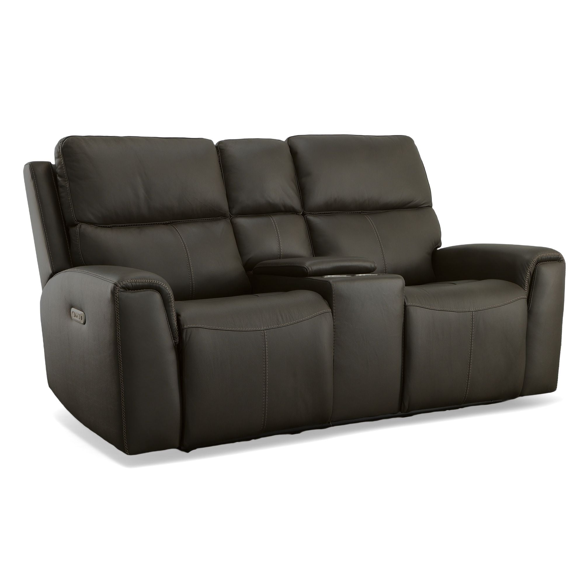 Jarvis - Power Reclining Loveseat With Console & Power Headrests