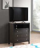 Elegant Transitional Media Chest