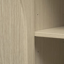 Rattan 2 Door 3 Drawer Cabinet, Suitable For Bedroom - Natural