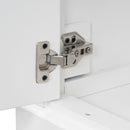 Bathroom Vanity With Sink, Soft-Close Doors, Adjustable U-Shelf, 3 Drawers