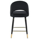 Lindsey - Velvet Upholstered Counter Chair (Set of 2)