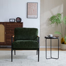 Modern Accent Chair With Plush Cushions, Cozy Seating