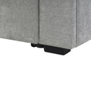 Convertible Sectional L-Shaped Sofa With Dual Pull-Out Sleepers, Flip-Top Table, USB Ports, Cup Holder & Storage