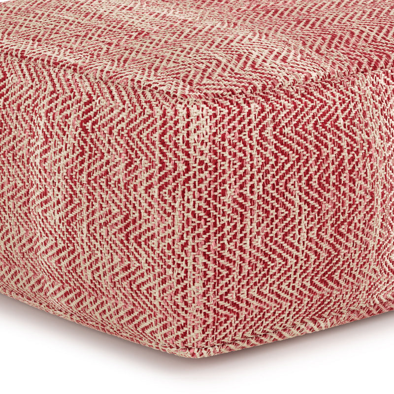 Nate - Handcrafted Square Pouf