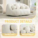 Bean Bag Lazy Sofa Durable Comfort Lounger High Back Bean Bag Chair Couch