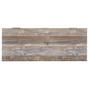 Samson - 4-Drawer Office Computer Desk - Weathered Oak