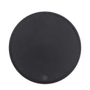 Circle Wall Mirror With Wooden Frame, Wall Mirror For Living Room