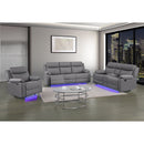 Blanche - Reclining Sofa With LED Lights