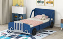 Car Shaped Platform Bed With Wheels