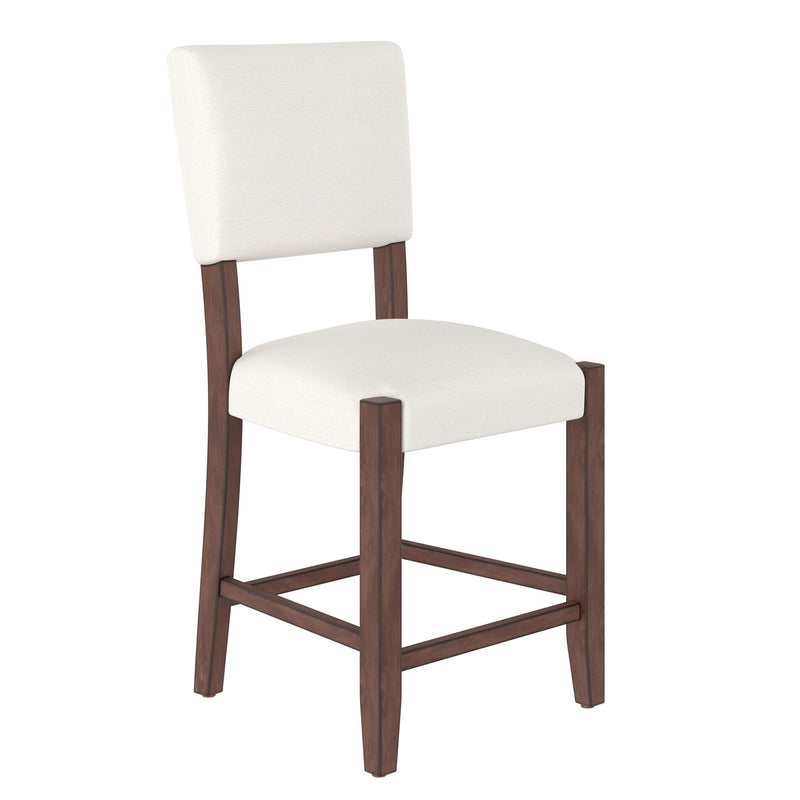 5 Piece Counter Height Dining Set With 4 Upholstered Chairs