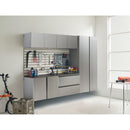 Nova - Series Garage Cabinet Set B With Soft Closing Mechanism And Water Resistant - Metallic Gray
