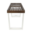 Intrinsic - Outdoor Dining Bench With Slat Top