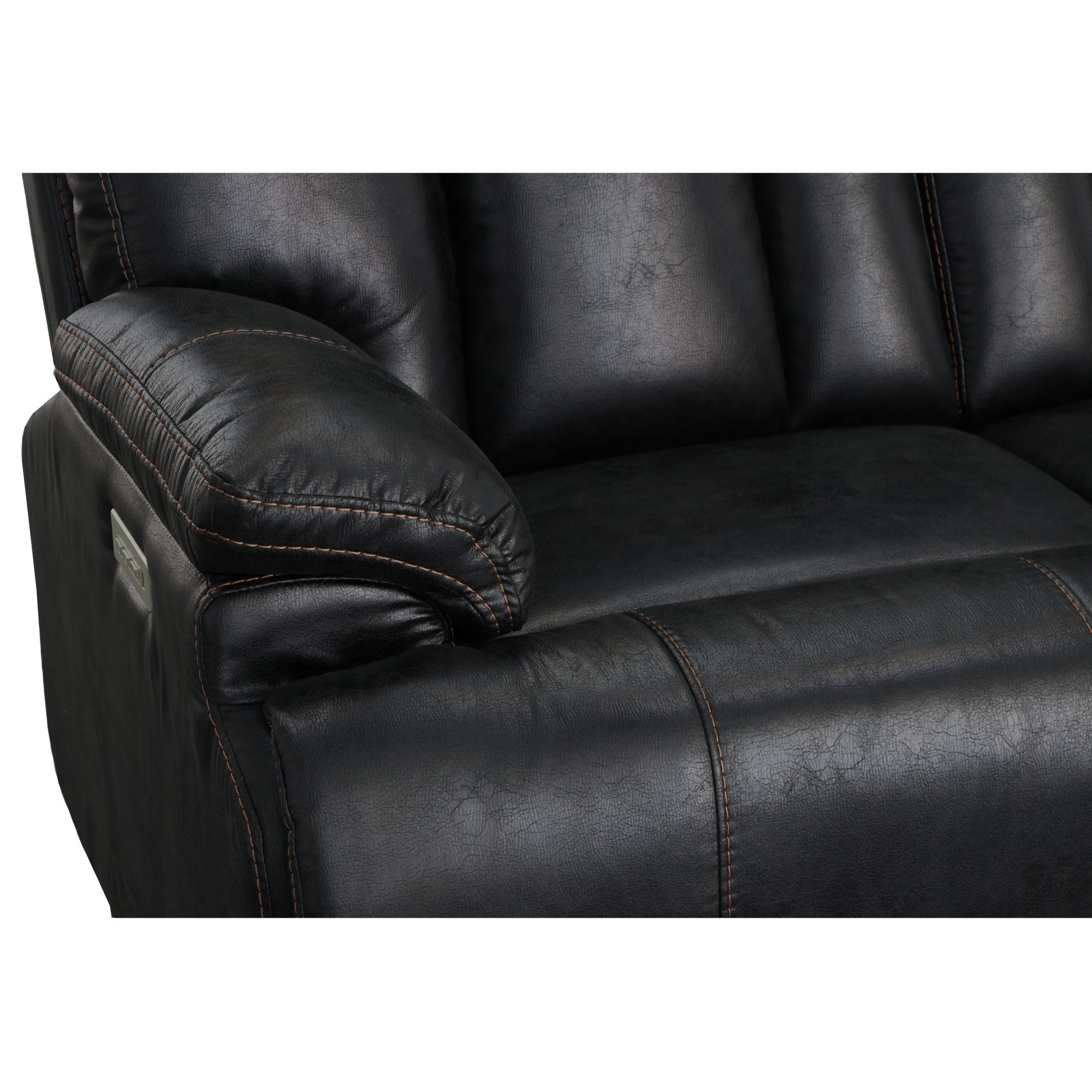 Clive - Power Reclining Sofa With Power Headrests & Lumbar