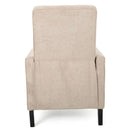 Minimalist Design Fabric Push Back Chair