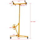 Heavy Duty Drywall Lift Panel Hoist With Adjustable Height And Safety Features