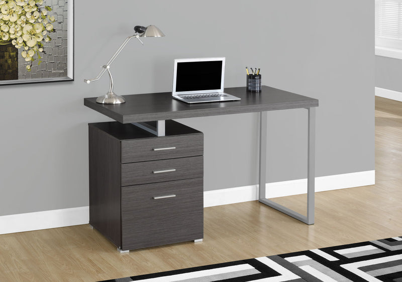 Computer Desk Left Right Set-Up Storage Drawers For Home Office