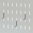 Contemporary Kitchen Pantry Cabinet With Glass Doors, Adjustable Shelves, Steel - Brushed Nickel