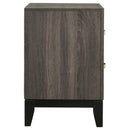 Watson - 2-Drawer Nightstand - Gray Oak