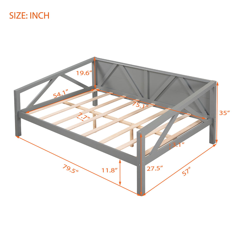 Elegant Design Daybed With Slat Support
