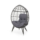 Cosmos - Round Hammered Iron Teardrop Chair