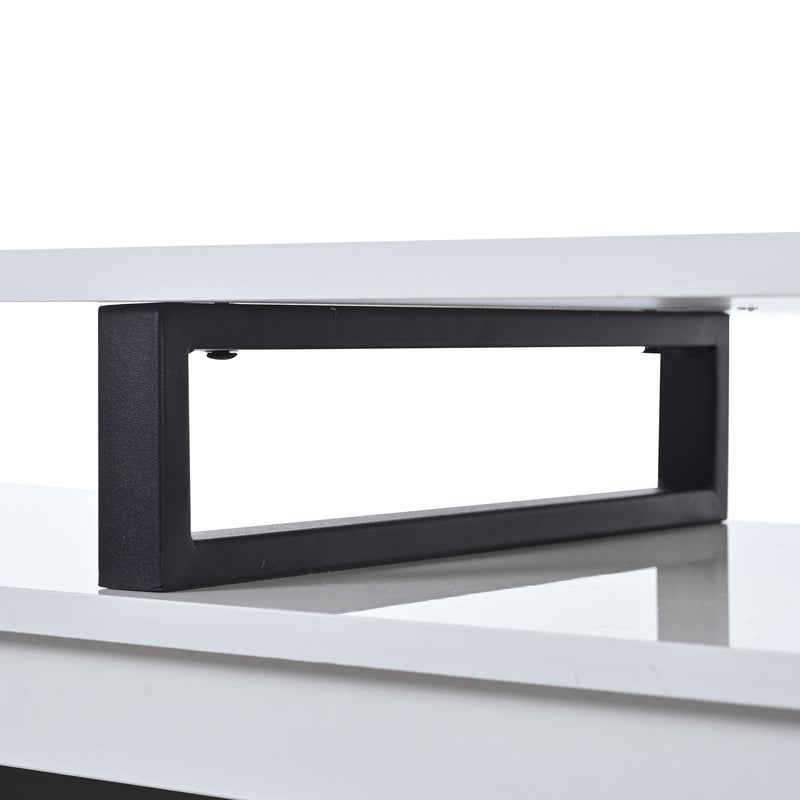 Minimalist Rectangle Extendable TV Cabinet With 2 Drawers And 1 Cabinet