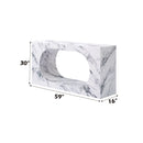 Fritzy - 59" Console Table - Engineered Stone