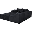 Modular Sectional Sofa, Convertible Couch With Chaise Corduroy