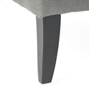 Nicole - French Style Upholstered Loveseat With Tufted Backrest