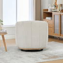 360° Swivel Upholstered Barrel Chair