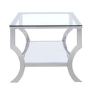 Saide - Rectangular Glass Top Table