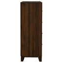 Welsley - 4-Drawer Chest Of Drawers - Walnut
