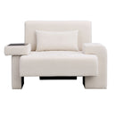 Modern Oversized Armchair With Soft Cushion For Living Room