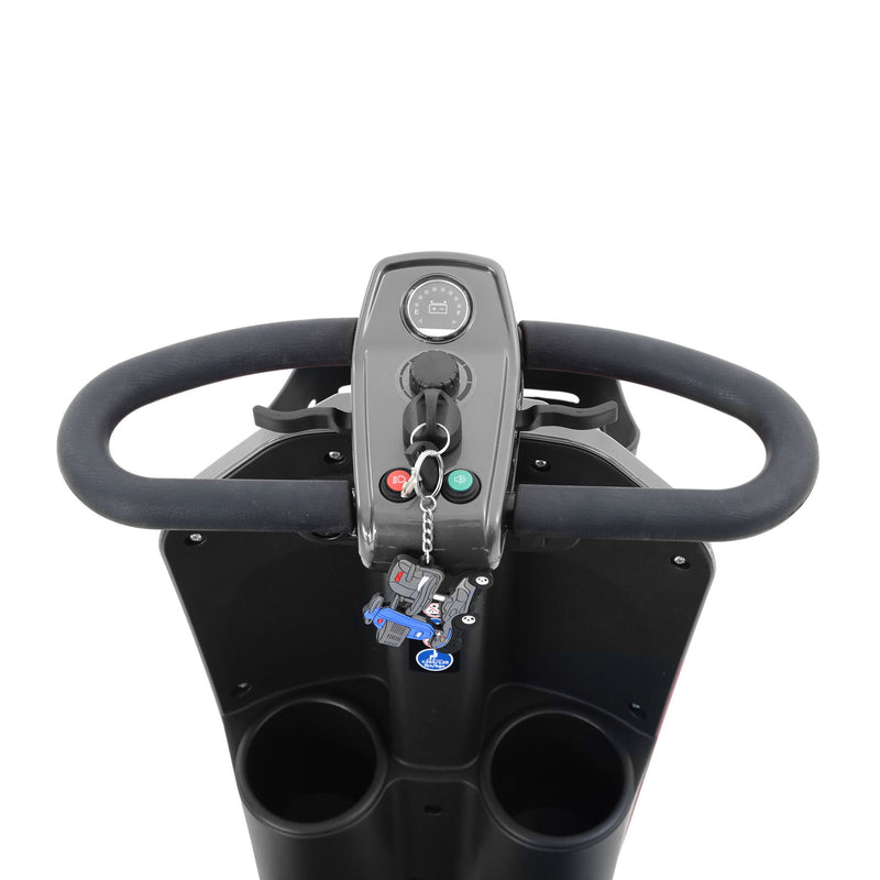 Max Plus - 4 Wheels Outdoor Compact Mobility Scooter With 2 Pieces X 20Ah Lead Acid Battery, 16 Miles, Cup Holders & USB Charger Port