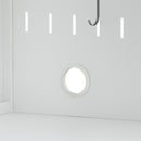 Contemporary Kitchen Pantry Cabinet With Glass Doors, Adjustable Shelves, Steel - Brushed Nickel