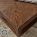 Sylvie - Rectangular Coffee Table - Dark Brown