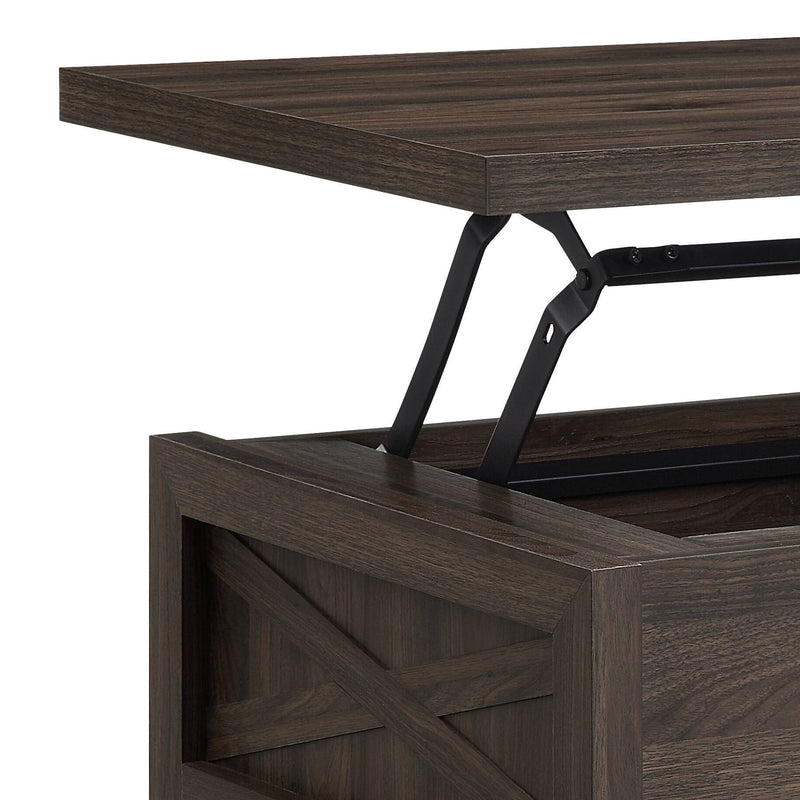 Zola - Table With Lift Top - Walnut