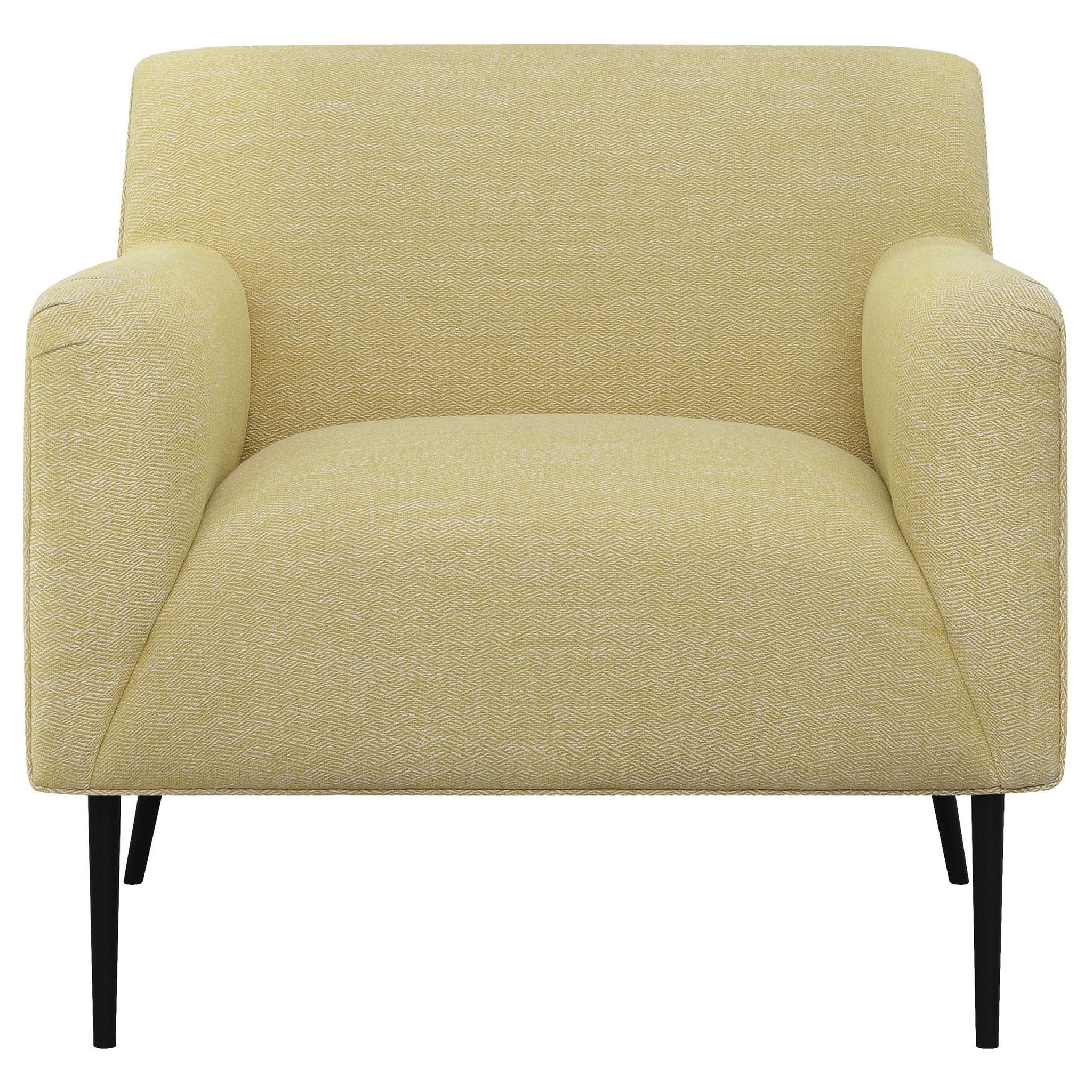 Darlene Upholstered English Arm Accent Chair Lemon - Atlantic Fine Furniture Melbourne FL