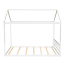 Wooden House Bed With Headboard