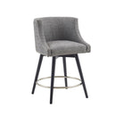 Mateo - Swivel Counter Stool - Gray