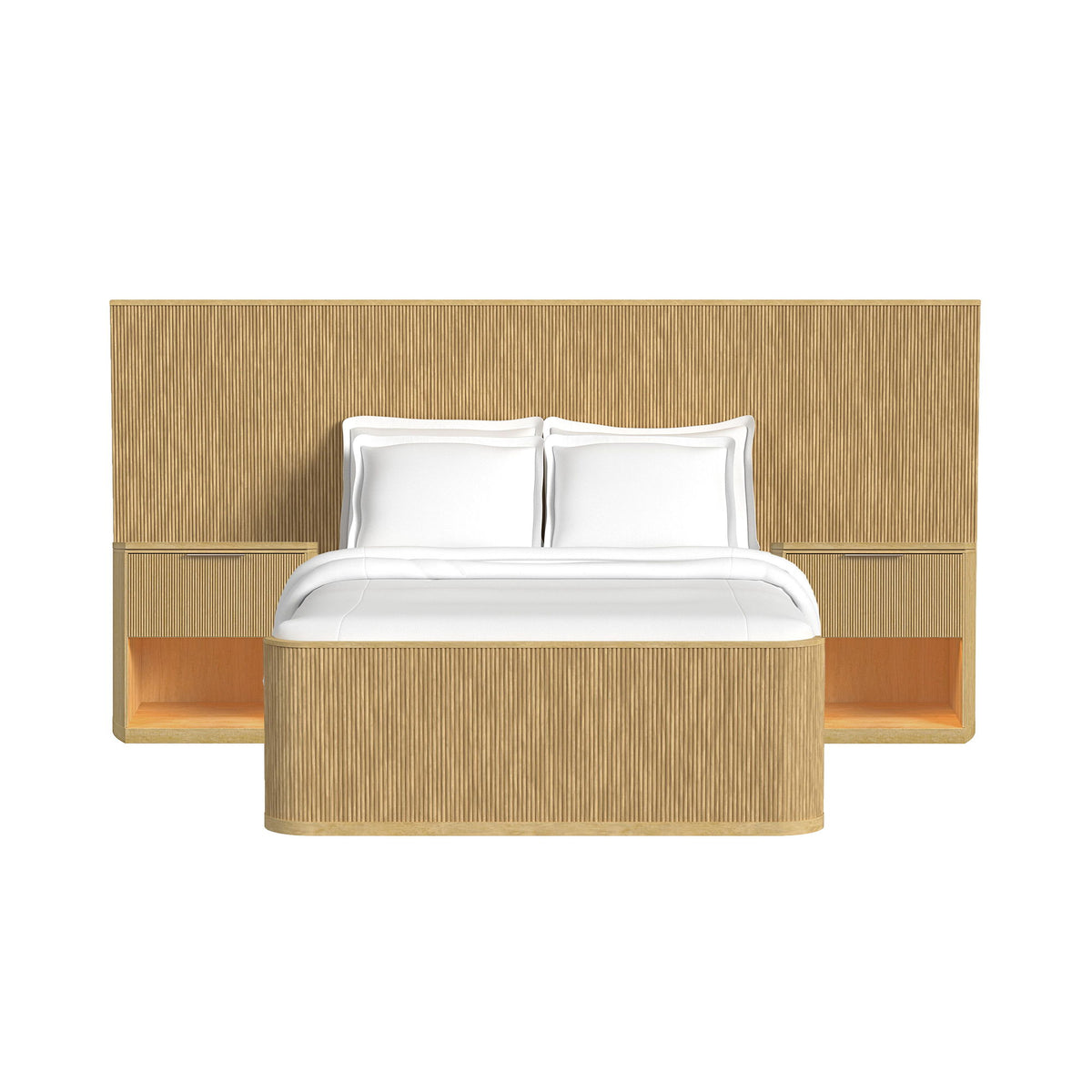 Sylvie Wall Bed Bedroom Set in Dark Brown by Elements International, view 13