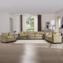 Elegant Corduroy Oversized Sectional Sofa Set With Deep Seats And Flexible Layout