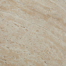 Outdoor Travertine Concrete Side Table - Beige
