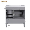 Traditional Bathroom Vanity Set With Soft Close Doors